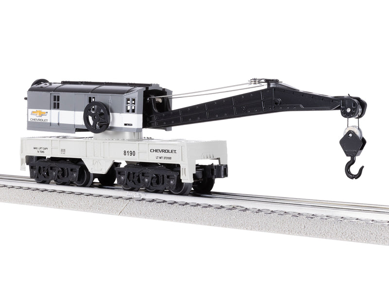 Lionel 2428190 O Gauge Chevy Crane Car