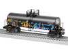 Lionel 2428380 O Gauge Unibody Tank Car with Graffiti UTLX