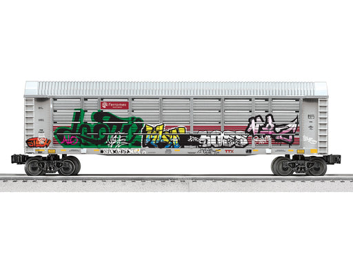 Lionel 2428390 O Gauge Ferromex Graffiti Auto Rack