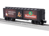 Lionel 2428410 O Gauge Budweiser Illuminated Sign Boxcar