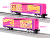 Lionel 2428440 O Gauge Boxcar Barbie 65th Anniversary 1970s