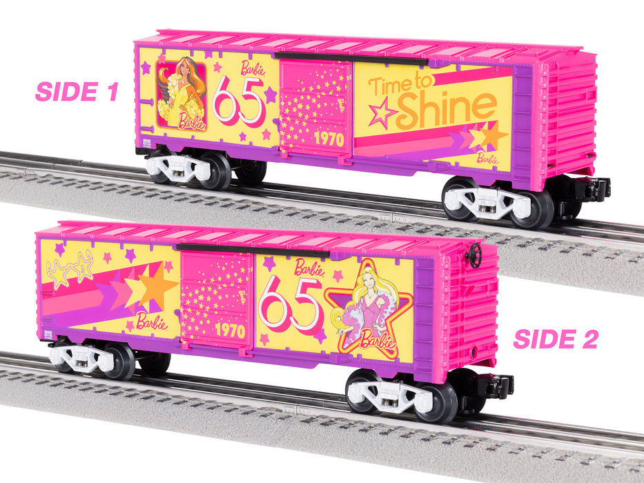 Lionel 2428440 O Gauge Boxcar Barbie 65th Anniversary 1970s