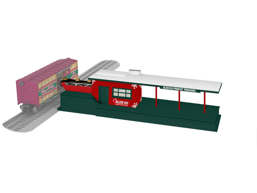 Lionel 2429060 O Gauge Sled-Ex Operating Freight Terminal (Plug - Expand - Play)