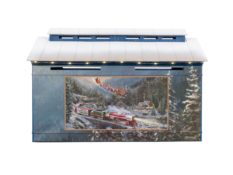 Lionel 2429160 O Gauge Thomas Kinkade Lighted Covered Bridge