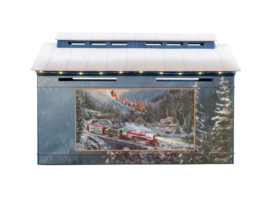 Lionel 2429160 O Gauge Thomas Kinkade Lighted Covered Bridge