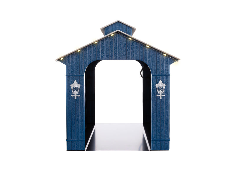 Lionel 2429160 O Gauge Thomas Kinkade Lighted Covered Bridge