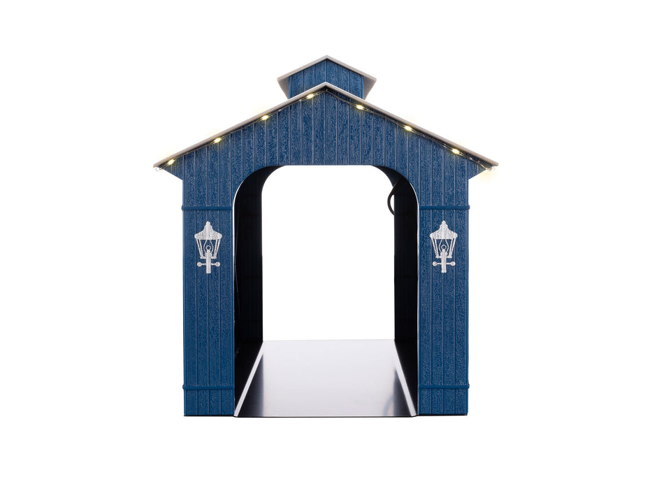 Lionel 2429160 O Gauge Thomas Kinkade Lighted Covered Bridge