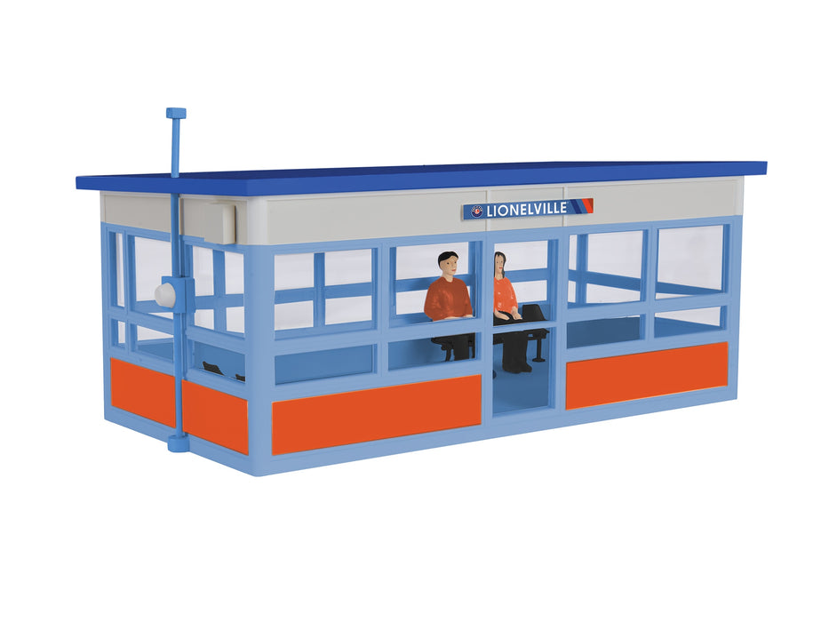 Lionel 2430040 O Gauge Lionelville Passenger Shelter