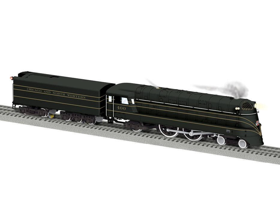 Lionel 2431730 O Scale BTO LEGACY 4-4-2 Steam Loco Chicago & NorthWestern CNW 400