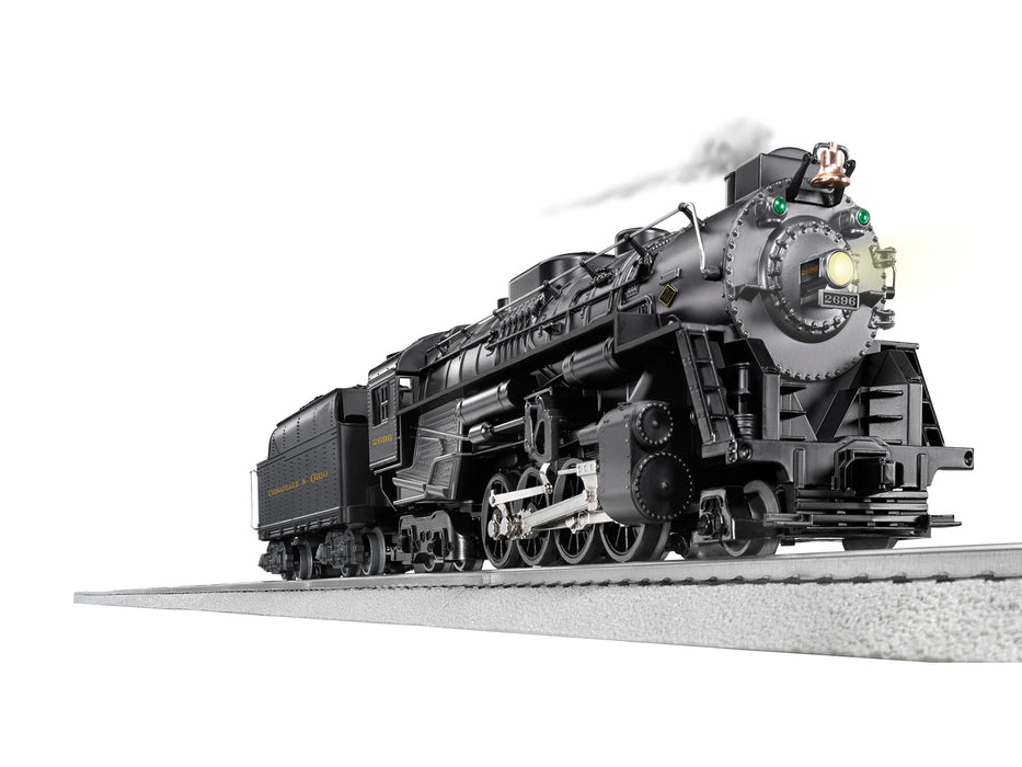 Lionel 2432090 O Gauge LC+ 2.0 2-8-4 Berkshire Steam Loco C&O 2696