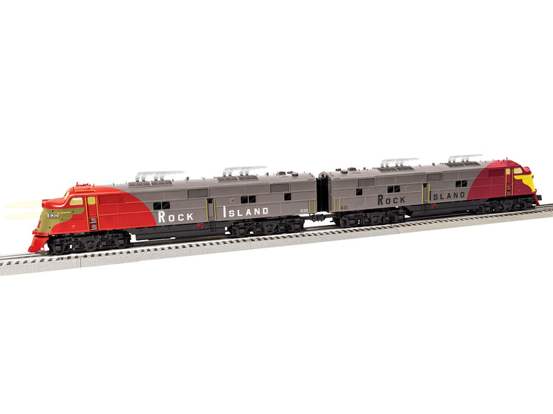 Lionel 2433630 O Scale LEGACY EMD E6 AA Set Rock Island
