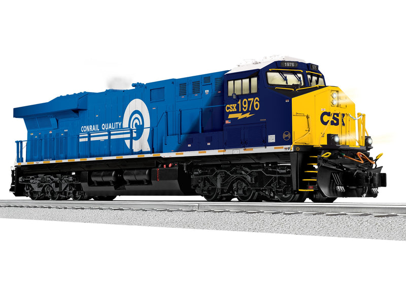 Lionel 2433891 O Scale GE ES44AC Conrail Heritage CSX 1976 with LEGACY