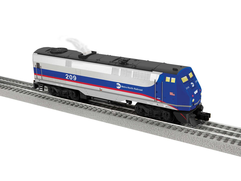 Lionel 2434110 O Gauge LC+ 2.0 GE Genesis Diesel Metro North 209