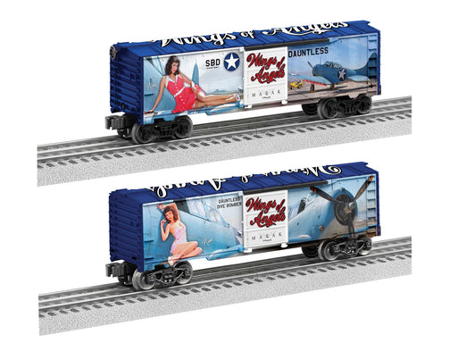 Lionel 2438280 O Gauge Wings of Angles Boxcar - Nina