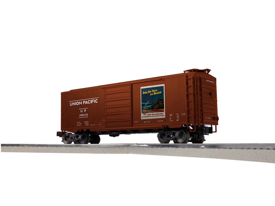 Lionel 2442060 O Gauge PS-1 Boxcar Union Pacific UP WWII Art 3-Pack #6