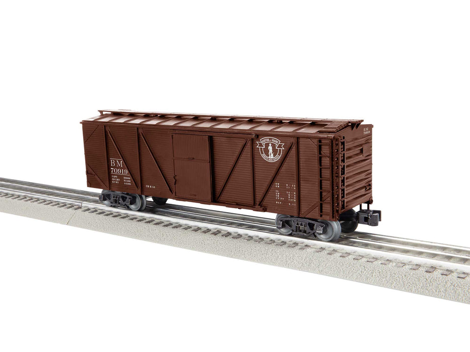 Lionel 2442162 O Gauge Single Sheath Boxcar Boston & Maine B&M 70919