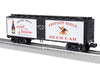Lionel 2442202 O Gauge Woodside Reefer Budweiser 3605