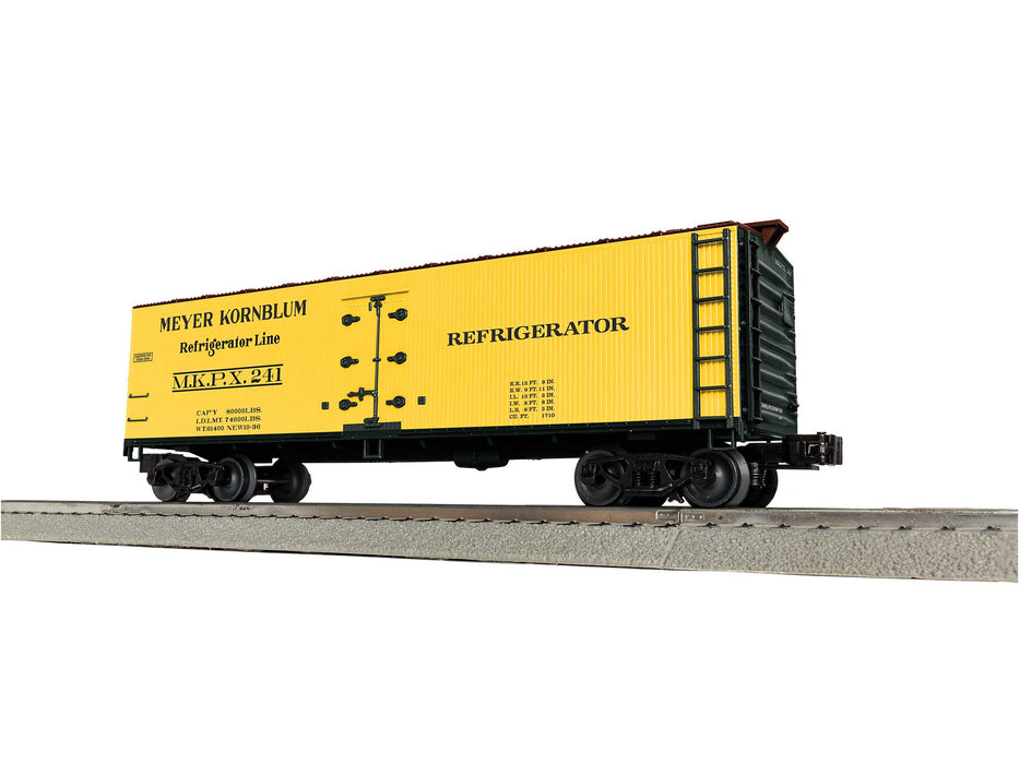 Lionel 2442221 O Gauge Woodside Reefer Meyer Kornblum MKPX 241