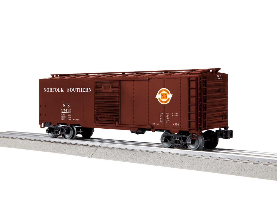 Lionel 2442281 O Gauge Steel Side Boxcar Original Norfolk Southern NS 25439