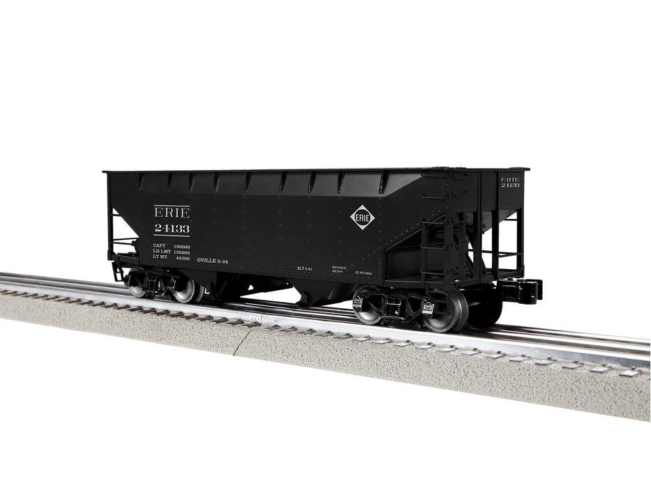 Lionel 2442319 O Gauge 2 Bay AAR Hopper Erie 24133