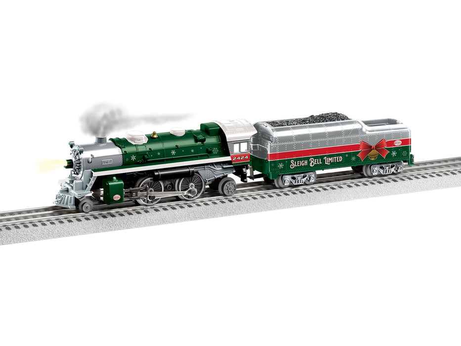Lionel 2445050 O Gauge Sleigh Bell Limited 2-4-2 Steam Loco with LionChief
