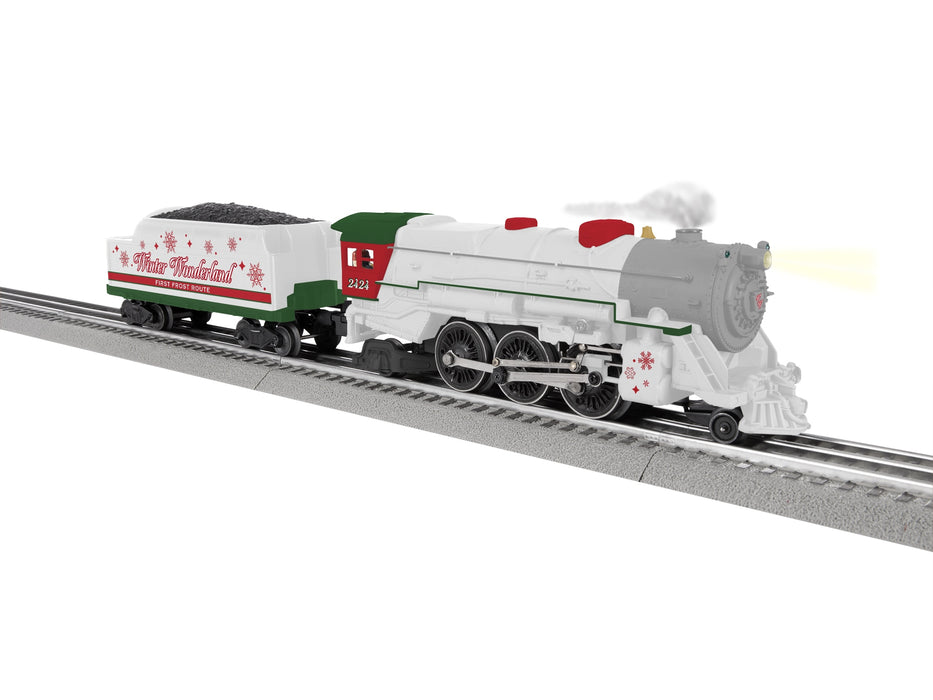 Lionel 2445090 O Gauge Winter Wonderland 2-4-2 Steam Loco with LionChief