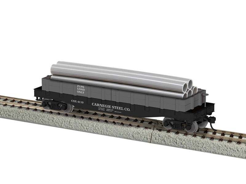 Lionel 2454110 HO Scale Carnegie Steel with Pipe Load