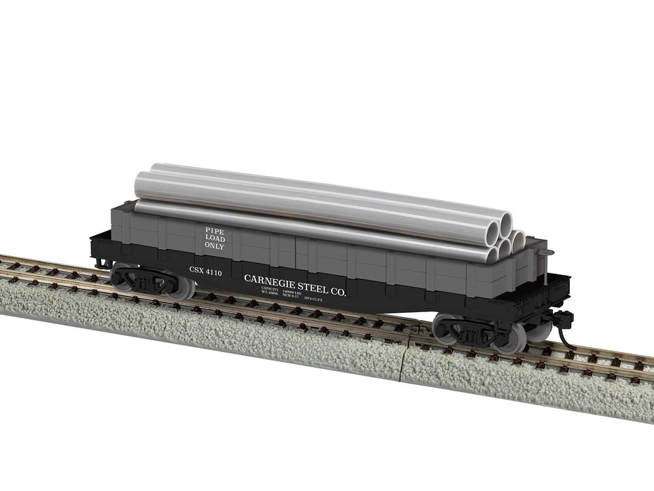 Lionel 2454110 HO Scale Carnegie Steel with Pipe Load