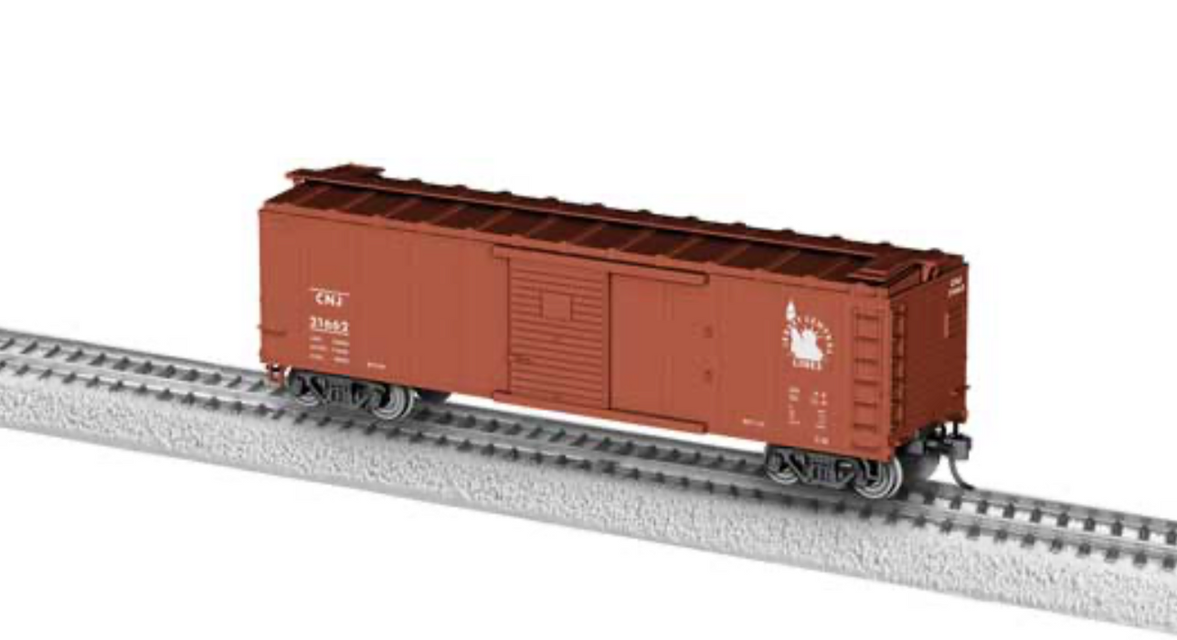Lionel 2454200 HO Scale 40' Boxcar Jersey Central CNJ 21622