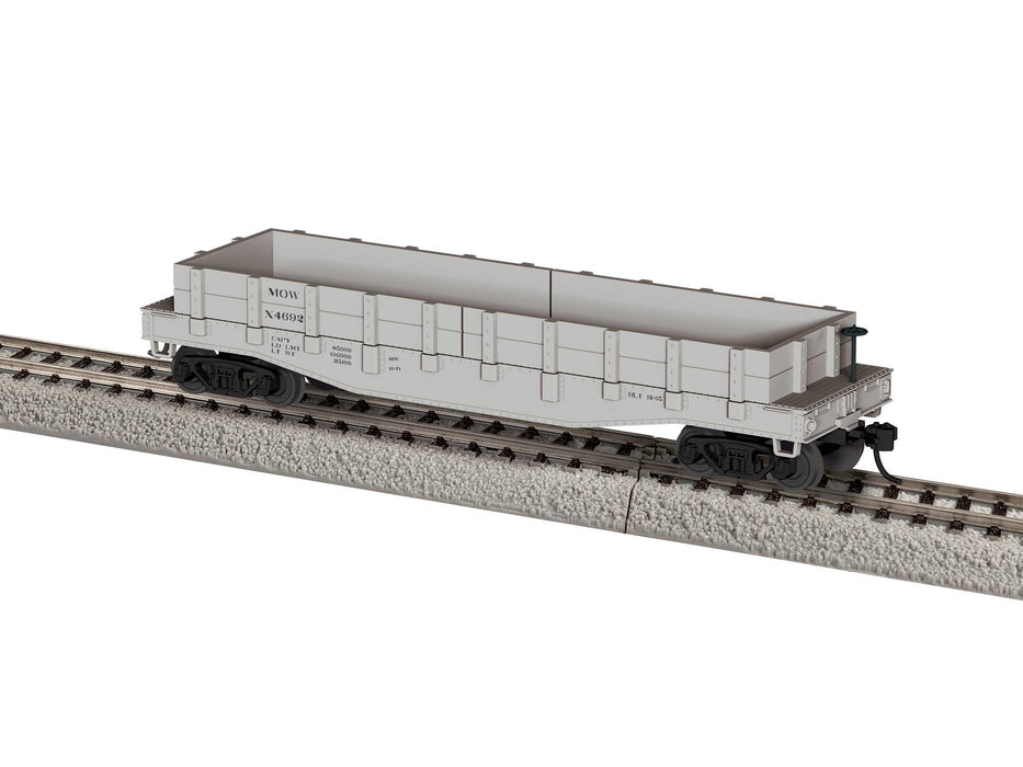 Lionel 2454280 HO Scale Woodside Gondola MoW Gray