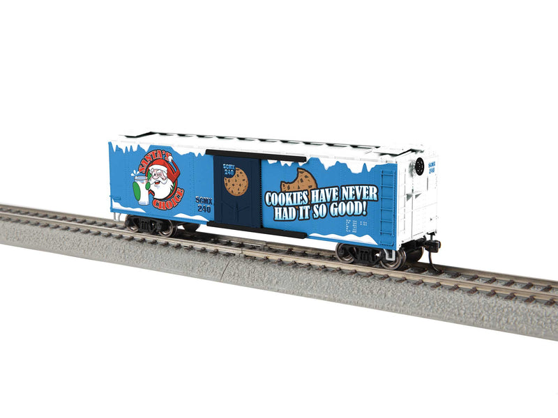 Lionel 2454360 HO Scale 40' Reefer - Santa's Choice Milk
