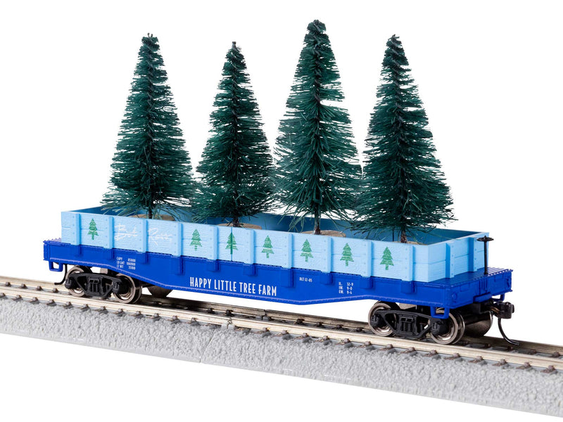 Lionel 2454590 HO Scale Bob Ross Happy Little Trees Gondola