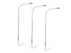 Lionel 2456123 HO Scale LED Single Lamp – Gray (3 Pack)
