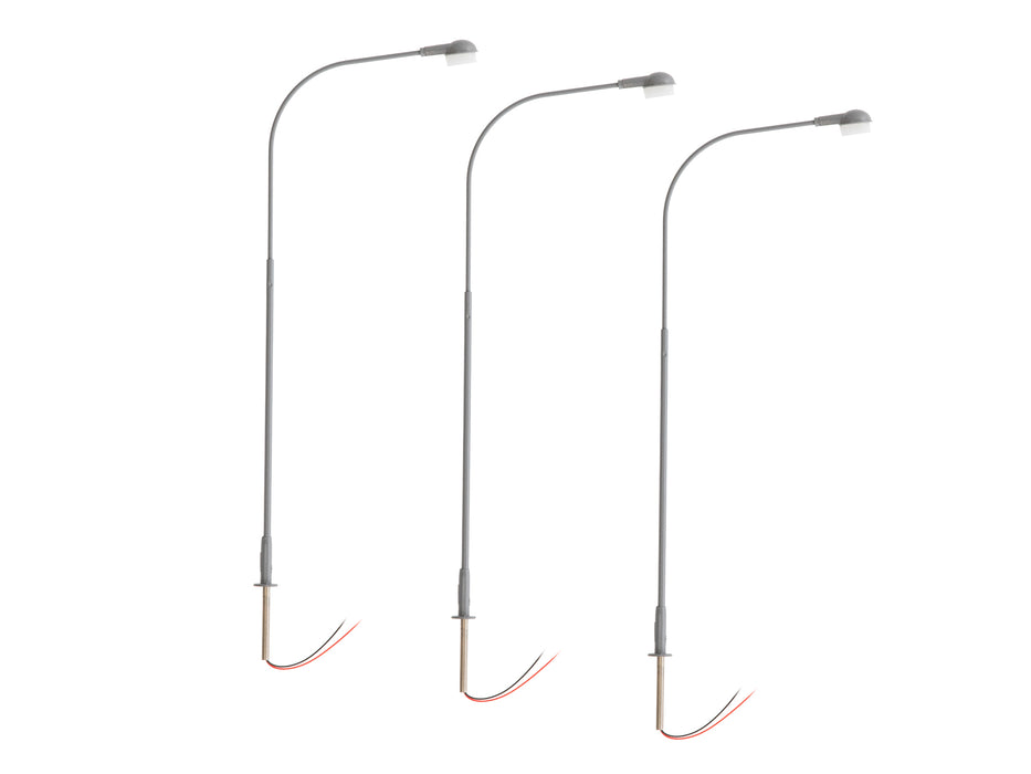 Lionel 2456123 HO Scale LED Single Lamp – Gray (3 Pack)
