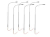 Lionel 2456126 HO Scale LED Single Lamp – Gray (6 Pack)