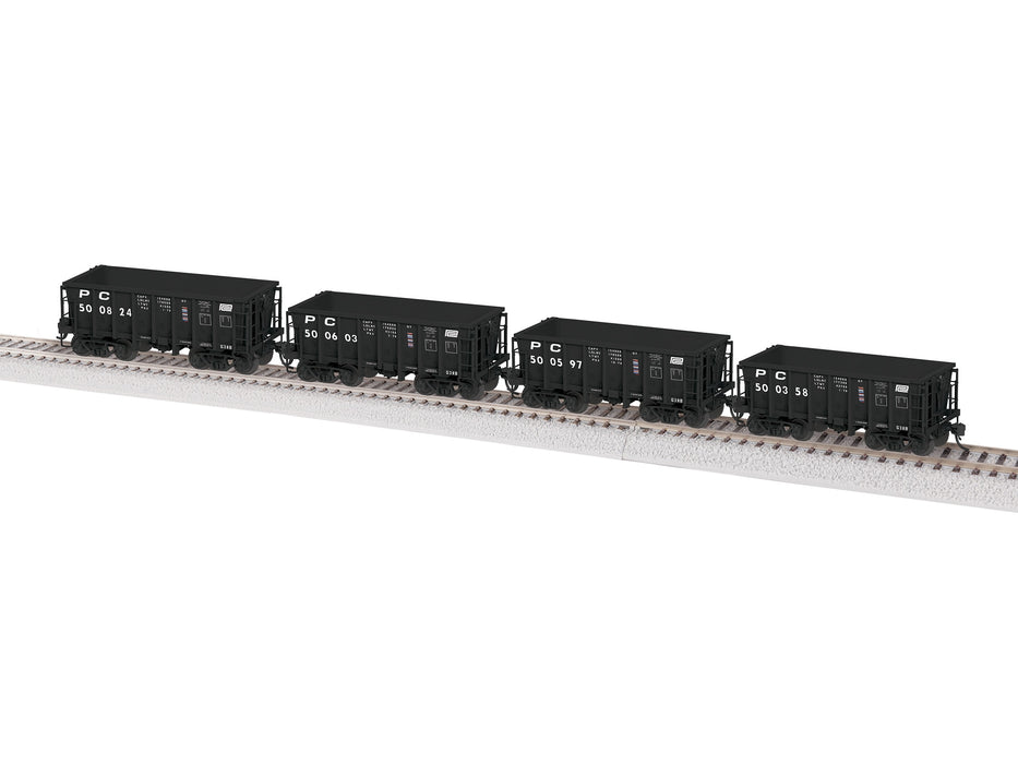 Lionel 2474101 HO Scale G38B Penn Central 4 Pack #1