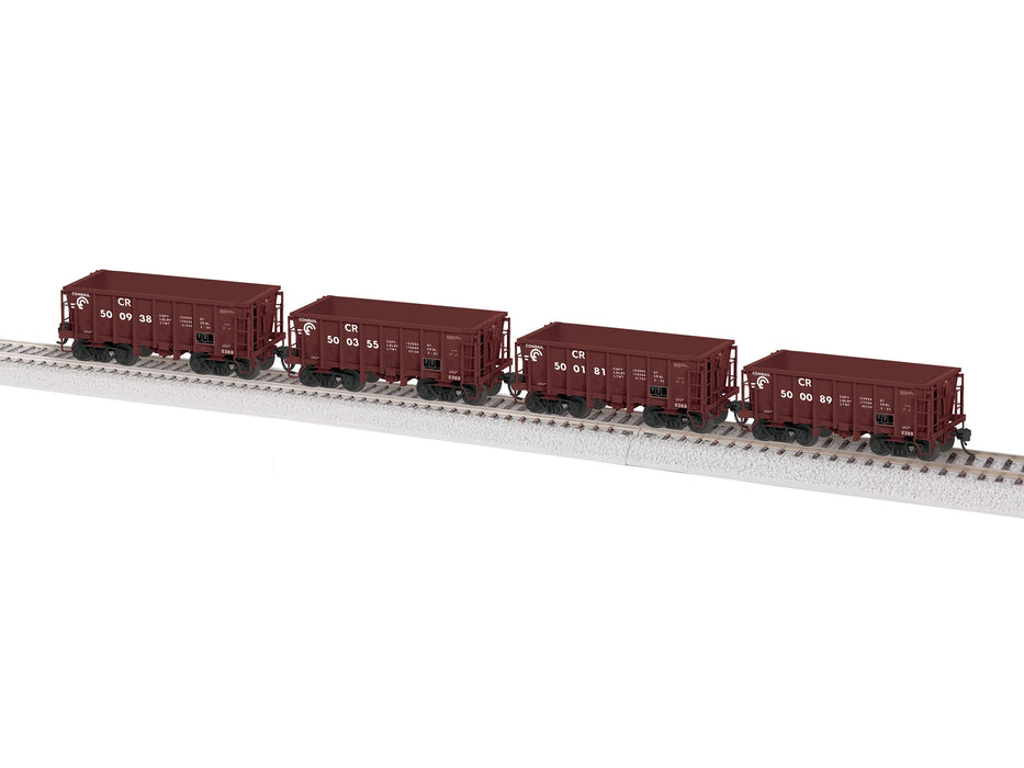 Lionel 2474121 HO Scale G38B Conrail 4 Pack A #1 (Brown Scheme)