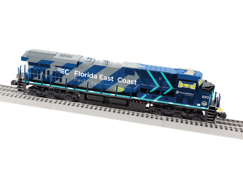 Lionel 2522070 O Scale LEGACY Florida East Coast ES44 Autorack Freight Set