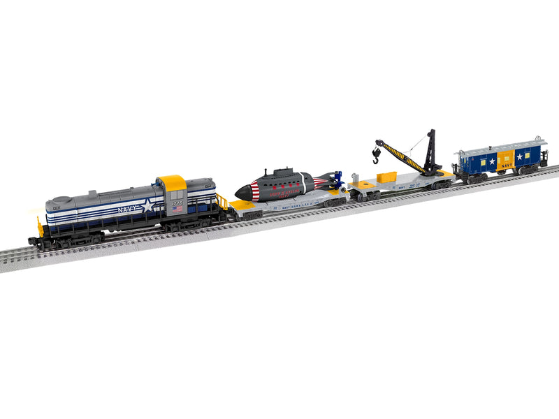 Lionel 2523110 O Gauge US NAVY RS-3 LionChief Freight Train Set