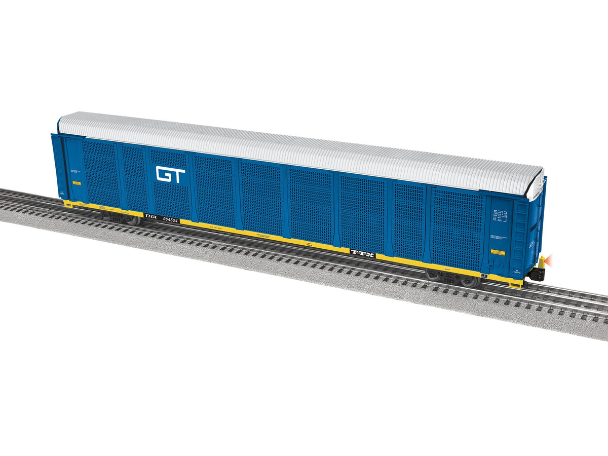 Auto Rack Car Visio Lionel 2526440 O Scale VISION Autorack Grand Trunk 964524 — White Rose ...