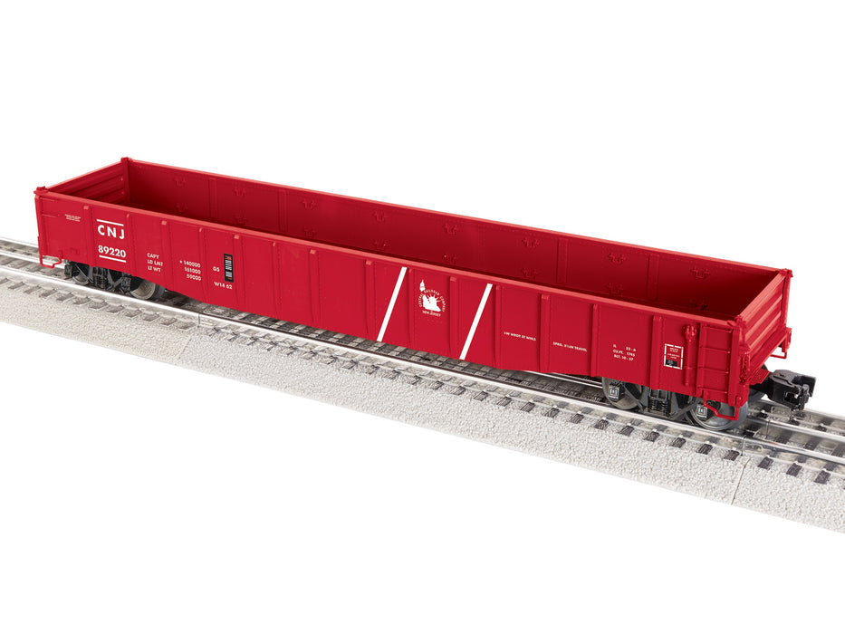 Lionel 2526530 O Scale PS-5 Gondola Central of New Jersey CNJ 89220