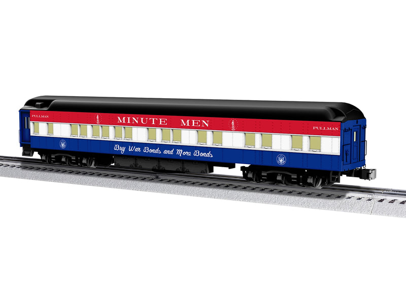 Lionel 2527550 O Scale LEGACY SleeperSounds Pullman Minute Men Buy War Bonds