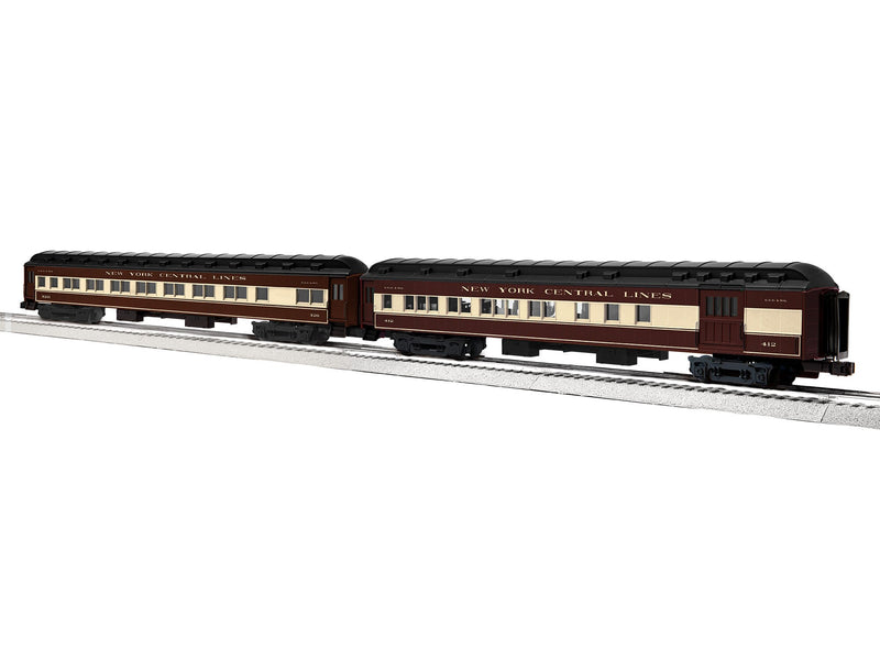 Lionel 2527560 O Gauge New York Central Pullman Car 2 Pack (Niagara Falls Combine/Sleeper)