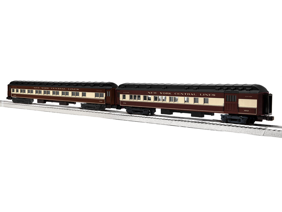 Lionel 2527560 O Gauge New York Central Pullman Car 2 Pack (Niagara Falls Combine/Sleeper)
