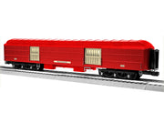 Lionel 2527650 O Gauge Red Pre-war Tin Plate Inspired Passenger Car 4 Pack