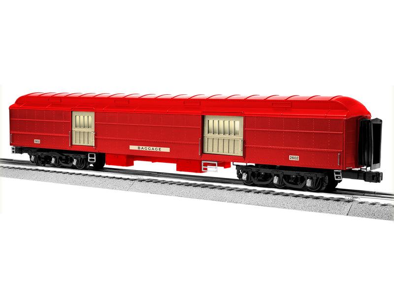 Lionel 2527650 O Gauge Red Pre-war Tin Plate Inspired Passenger Car 4 Pack