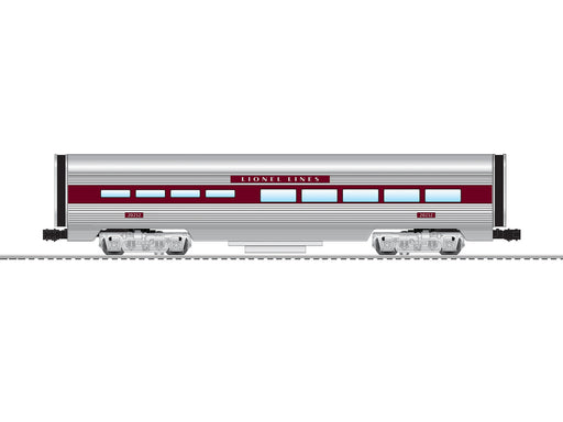 Lionel 2527670 O Gauge LEGACY StationSounds 15" Aluminum Diner Car Lionel Lines
