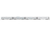 Lionel 2527700 O Gauge 15" Aluminum Passenger Car 4 Pack Florida East Coast