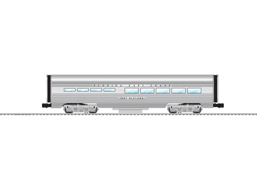 Lionel 2527710 O Gauge LEGACY StationSounds 15" Aluminum Diner Car Florida East Coast