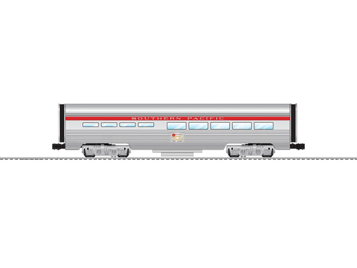 Lionel 2527750 O Gauge LEGACY StationSounds 15" Aluminum Diner Car Southern Pacific